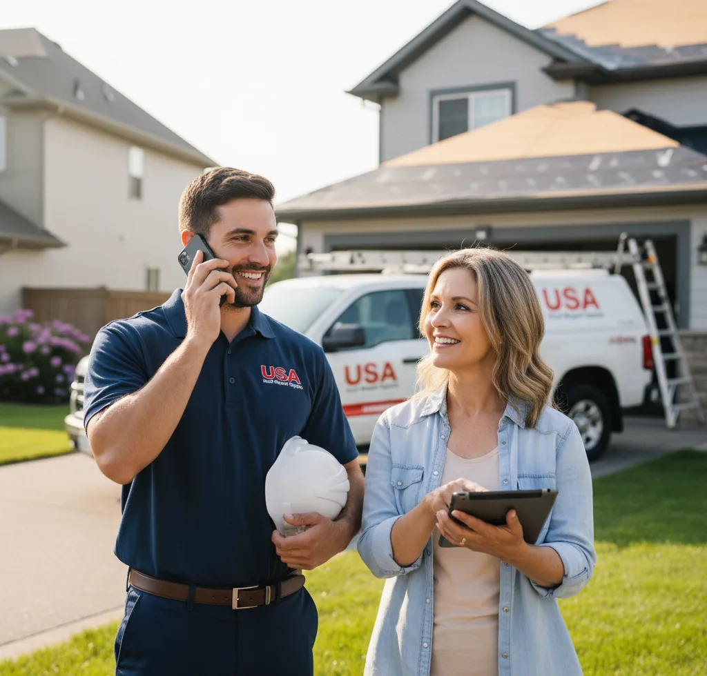 USA Roof Repair Experts customer support in Alamo